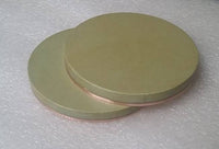 MSE PRO Elastomer Bonding on Cu Backing Plate for Sputtering Targets, Sputtering Targets, MSE Supplies LLC, MSE Supplies