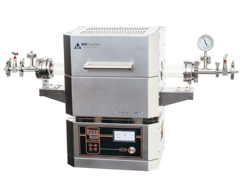MSE PRO 1200°C Economy Compact Tube Furnace T 50/200/12, Furnaces, MSE Supplies LLC, MSE Supplies