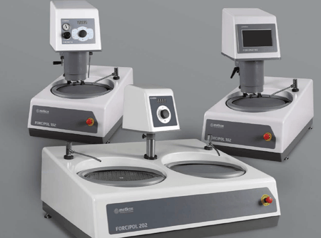 Metkon Grinding and Polishing Machine FORCIPOL 102/202 with Manual, Semi-automatic or Automatic Control Unit, Metallographic Machines, Metkon Instruments, MSE Supplies
