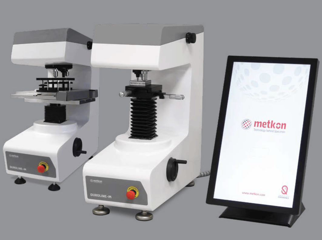 Metkon Automatic Vickers/Knoop Macro Hardness Tester DUROLINE M1/M2/M4, Metallographic Machines, Metkon Instruments, MSE Supplies