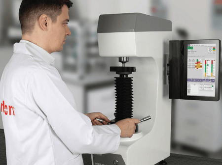 Metkon Automatic Rockwell/Superficial Rockwell Hardness Tester DUROLINE R1, Metallographic Machines, Metkon Instruments, MSE Supplies