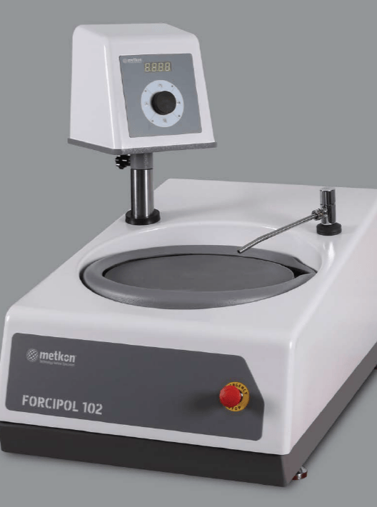 Metkon Grinding and Polishing Machine FORCIPOL 102/202 with Manual, Semi-automatic or Automatic Control Unit, Metallographic Machines, Metkon Instruments, MSE Supplies