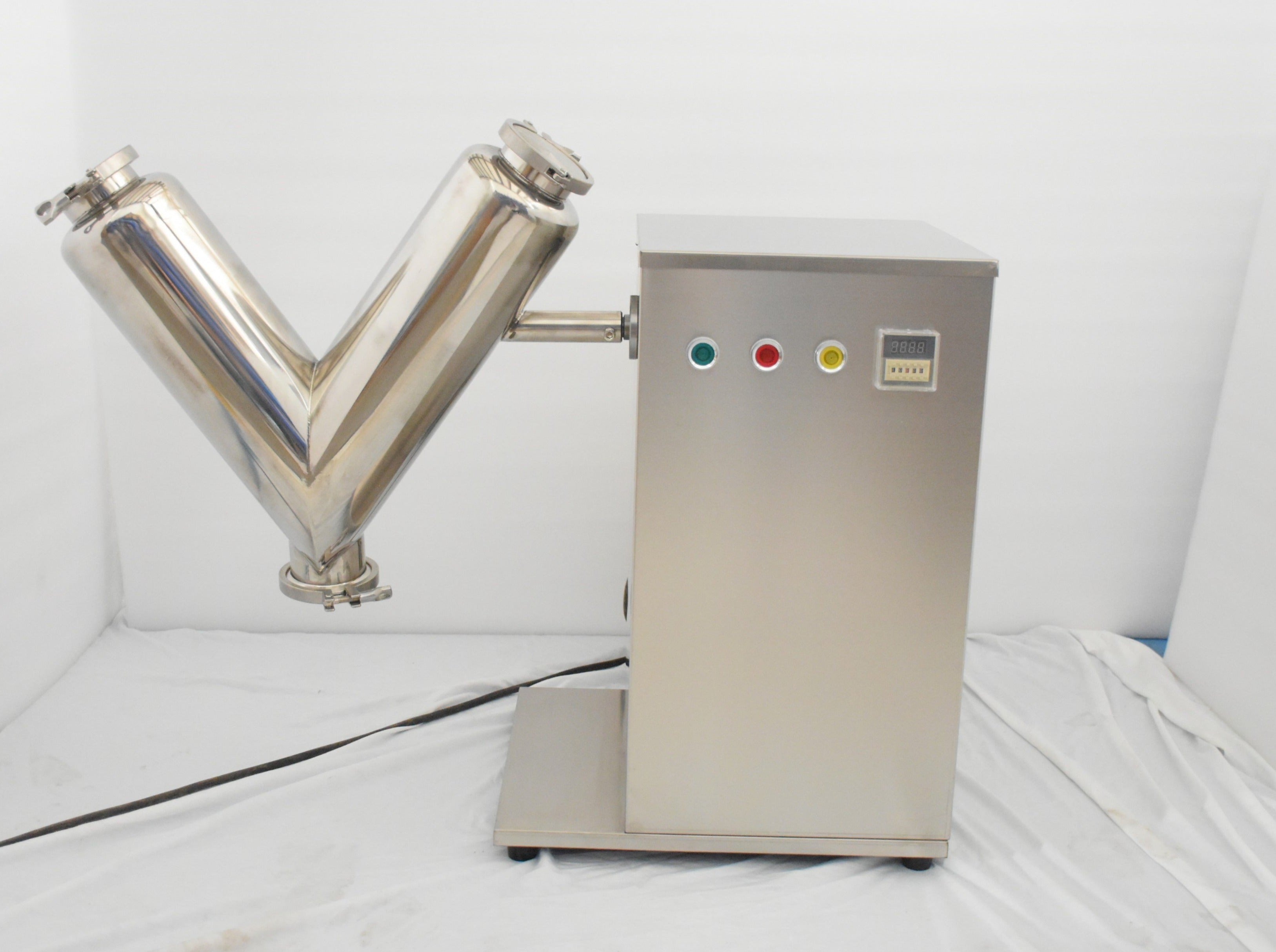 Lab-Scale 3D Shaker Mixer & Mill w/ 2L or 5 L Tank for Dry Powder - EQ-SYH-5