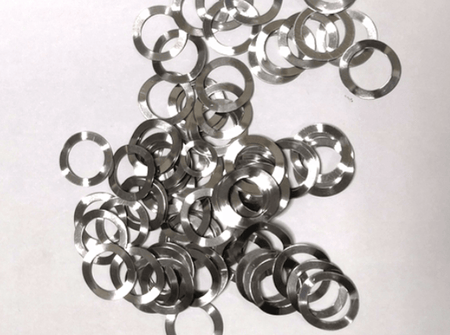 MSE PRO 100 pcs of Stainless Steel 304SS Wave Spring for CR2032 Case, Battery Consumables, MSE Supplies LLC, MSE Supplies