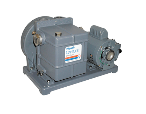Welch 10.6 CFM DuoSeal Capture CRR-1 Refrigeration Rotary Vane Vacuum Pump, Pump Systems, Welch, MSE Supplies