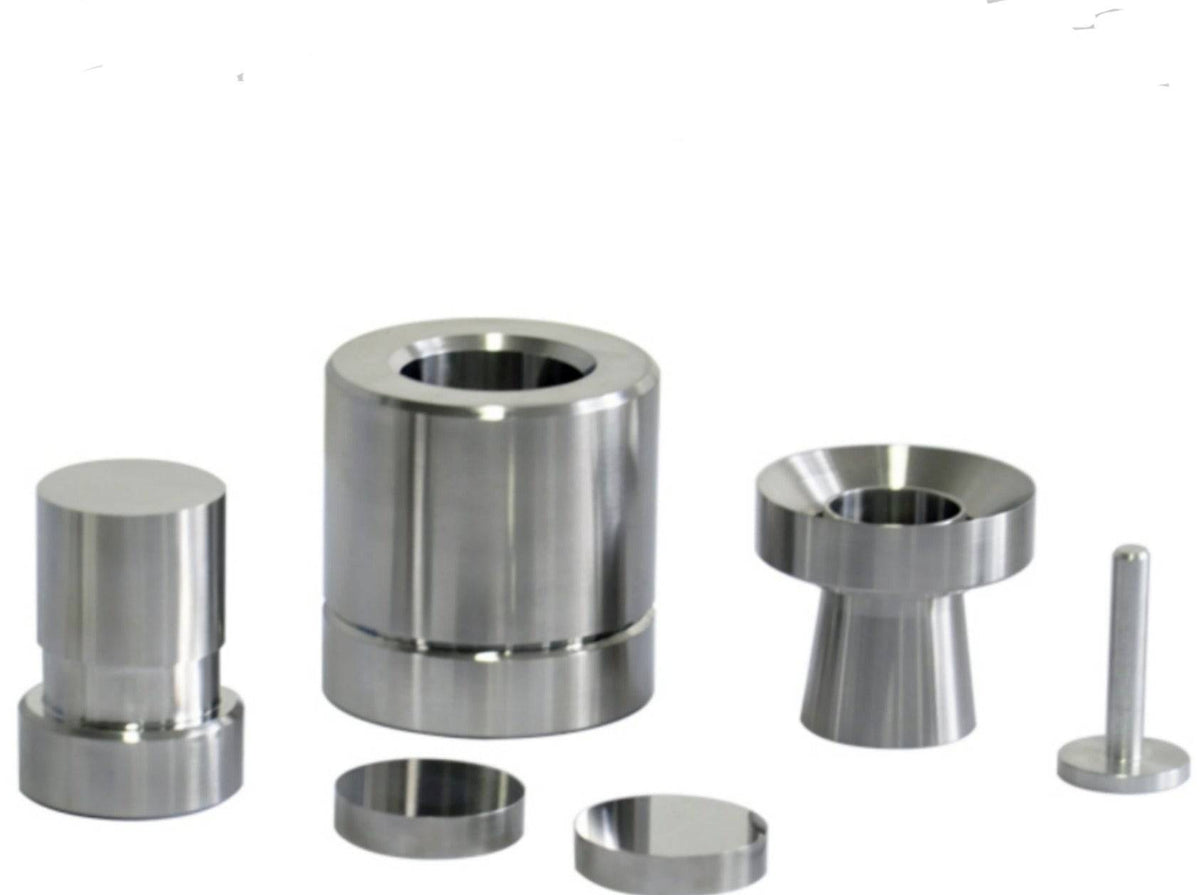 MSE PRO 40 mm X-Ray Fluorescence Spectroscopy (XRF) Pellet Pressing Die Set, Pellet Press Die Set, MSE Supplies LLC, MSE Supplies