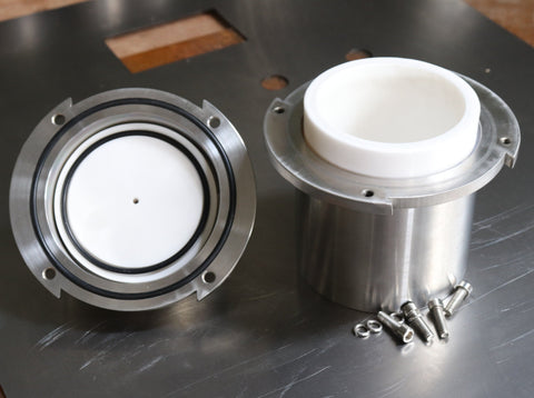 Y-Stabilized Zirconia Milling (YSZ) Vacuum Jar for Planetary Mills (All sizes) - MSE Supplies LLC