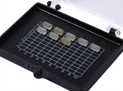 MSE PRO Pack of 10 Sticky Gel Carrier Boxes (75x55x15 mm) for Delicate Materials Storage, Wafer Carrier Cases, MSE Supplies LLC, MSE Supplies