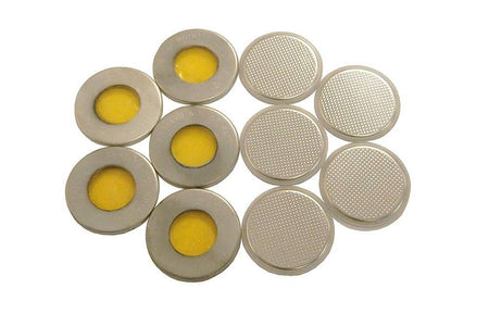 MSE PRO 5 pcs of CR2016 Coin Cell Case With One Side Kapton Window For In-situ XRD Measurement, Battery Consumables, MSE Supplies LLC, MSE Supplies