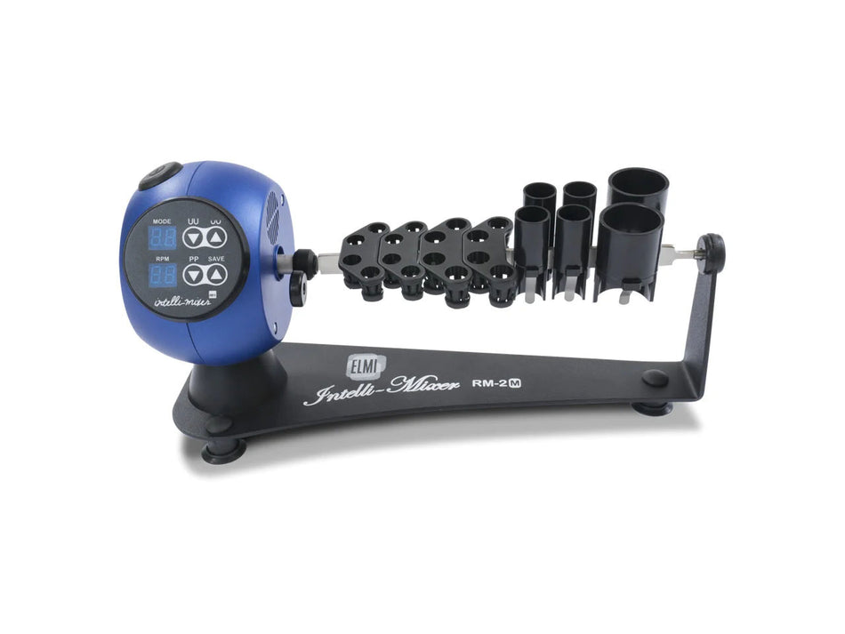 ELMI RM-2M Intelli-mixer Medium with Mix Rack, Vortex Mixers and Rotary Mixers, ELMI, MSE Supplies