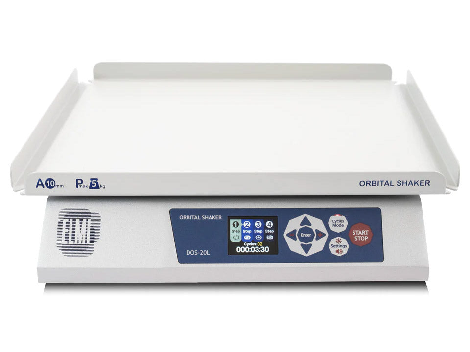 ELMI Sky Line DOS-20M Digital Orbital Shaker 20mm Amplitude with Medium Platform (500/300 rpm), Shakers, ELMI, MSE Supplies