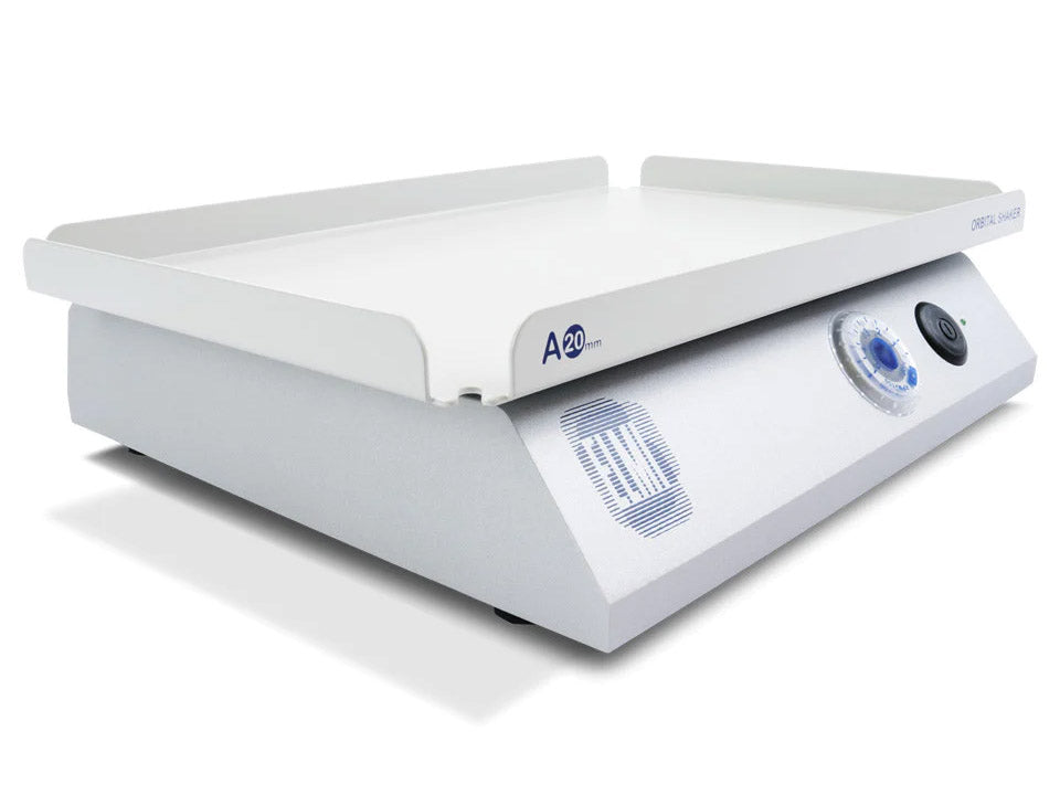 ELMI Sky Line S-3.02 20L Analog Orbital Shaker 20mm Amplitude with Large Platform (500/300 rpm), Shakers, ELMI, MSE Supplies