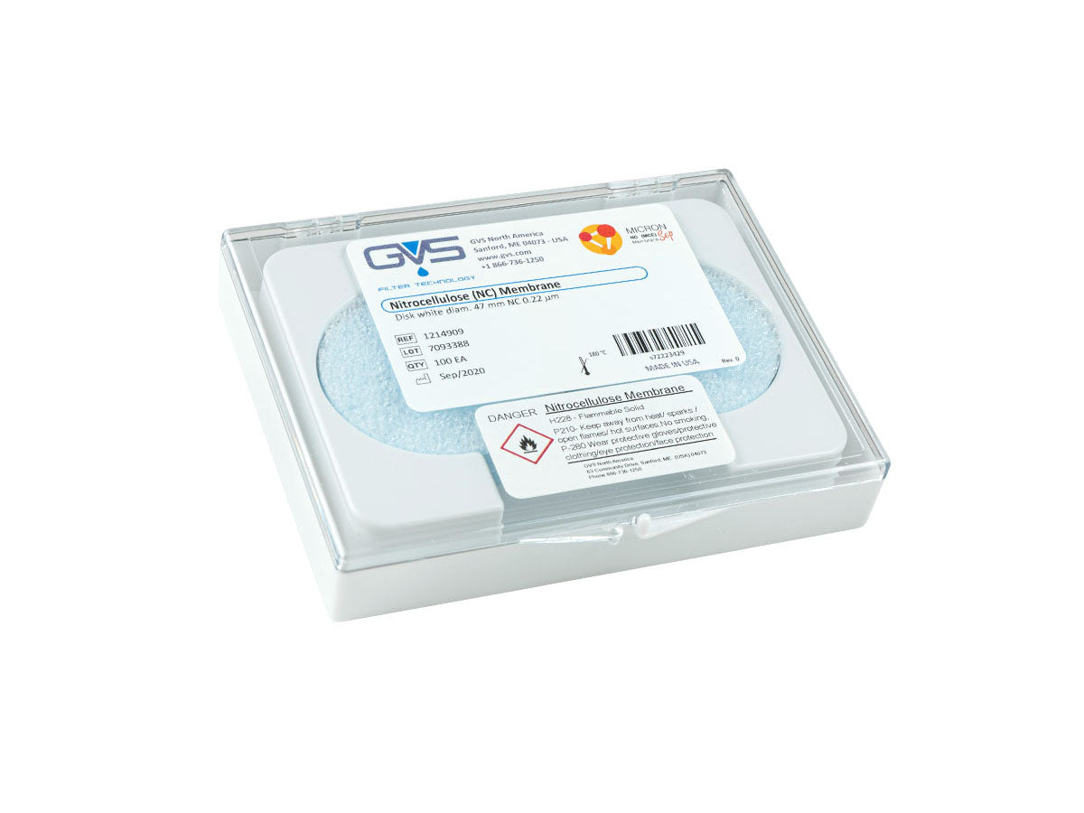 GVS Nitrocellulose (NC) Mixed Cellulose Ester (MCE) Membranes, Bio Lab Consumables, GVS Life Science, MSE Supplies