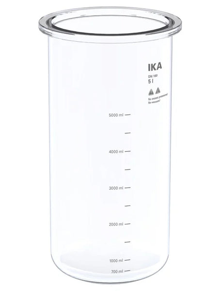 IKA HA.gv.sw.5 Glass Vessel, Single-Wall Bioreactors, Cell Culture, IKA, MSE Supplies
