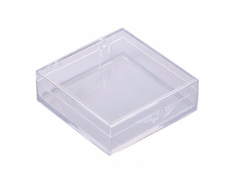 Pack of 10 Antistatic Sticky Gel Carrier Boxes (68x68x22.7 mm) for Delicate Materials Storage - MSE Supplies LLC