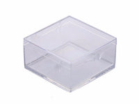 Pack of 10 Sticky Gel Carrier Boxes (68x68x35 mm) for Delicate Materials Storage - MSE Supplies LLC