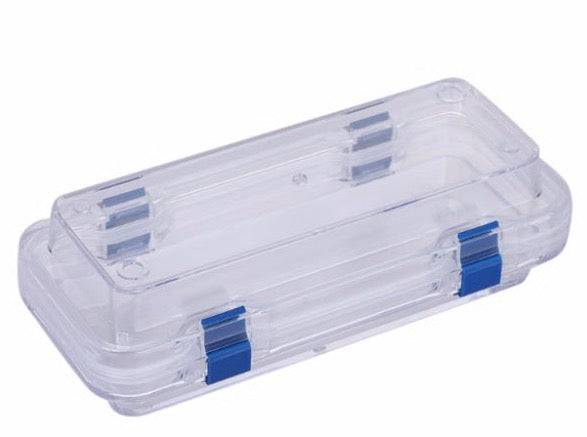MSE PRO Static Dissipative (ESD Safe) Plastic Membrane Box (175x75x50 mm) for Delicate Materials Storage, Wafer Carrier Cases, MSE Supplies LLC, MSE Supplies