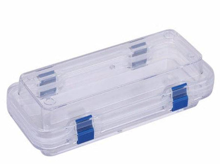 MSE PRO Static Dissipative (ESD Safe) Plastic Membrane Box (175x75x50 mm) for Delicate Materials Storage, Wafer Carrier Cases, MSE Supplies LLC, MSE Supplies