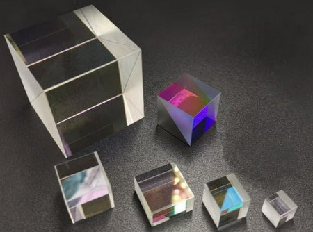 MSE PRO High Precision Non-polarizing Beam Splitter Cubes, Optics, MSE Supplies LLC, MSE Supplies