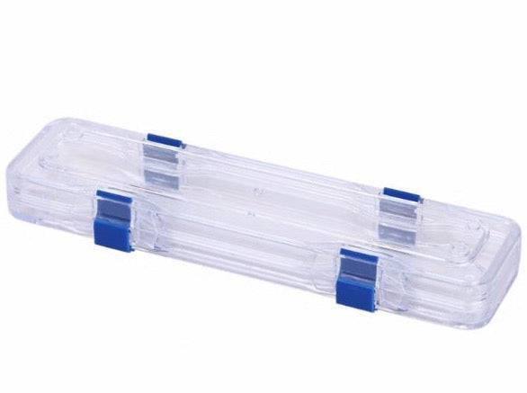 MSE PRO Plastic Membrane Box (200x50x25 mm) for Delicate Materials Storage, Wafer Carrier Cases, MSE Supplies LLC, MSE Supplies