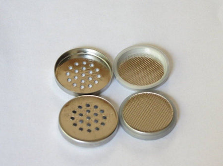 MSE PRO 10 pcs of Meshed Stainless Steel 304SS CR2032 Coin Cell Cases for Lithium/Zinc Air Battery Research, Battery Consumables, MSE Supplies LLC, MSE Supplies