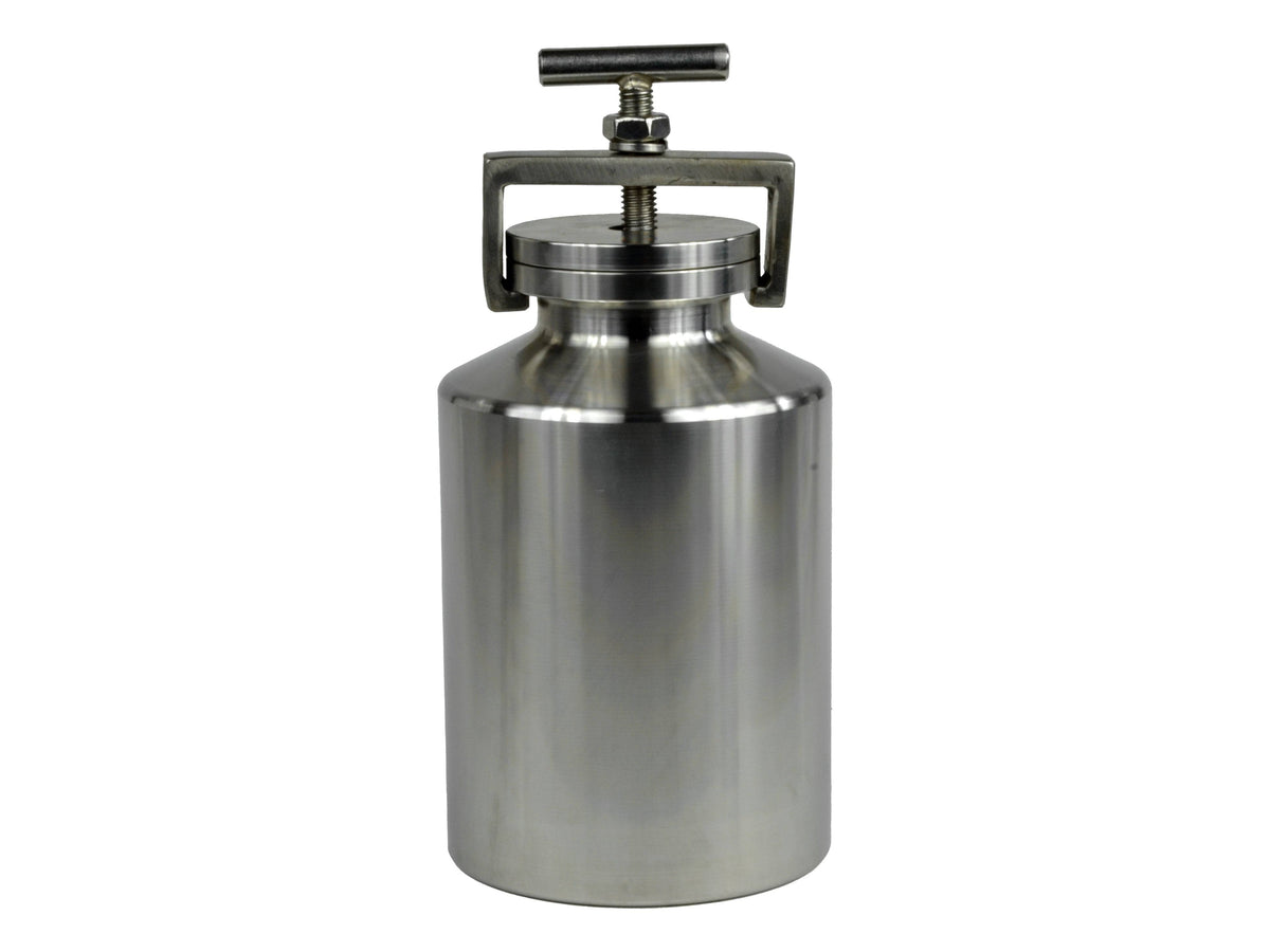 MSE PRO 1L (1,000ml) Stainless Steel Roller Mill Jar - 304 or 316 Grade, Milling Media, MSE Supplies LLC, MSE Supplies