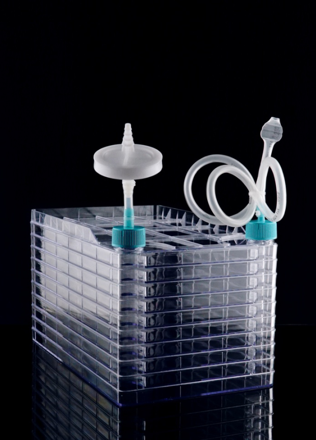 NEST BioFactoryTM 10 Chamber, Pre-installed with Transfer Cap System, Pack of 2, Cell Culture, NEST Scientific, MSE Supplies