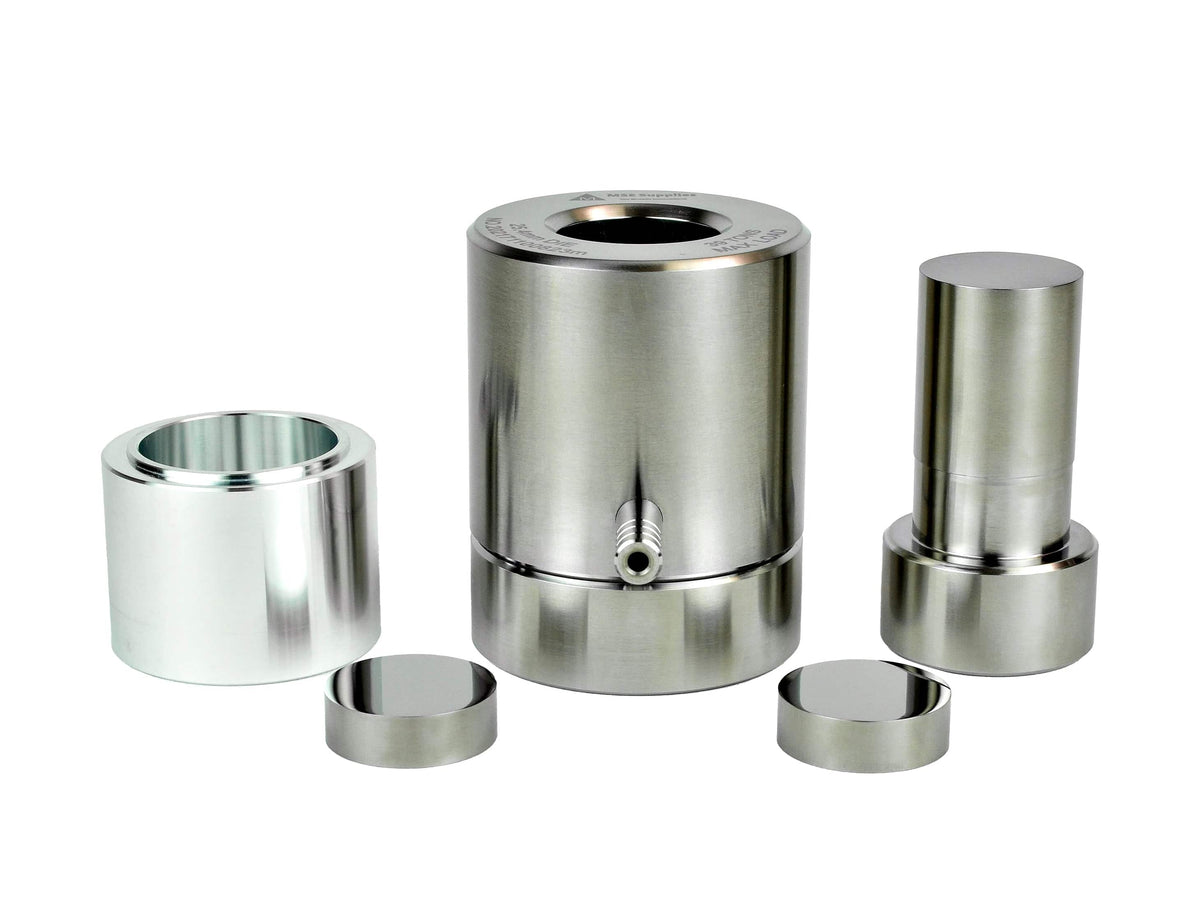 MSE PRO 1.0" (25.4 mm) Diameter Dry Pellet Pressing Die Set, Pellet Press Die Set, MSE Supplies LLC, MSE Supplies