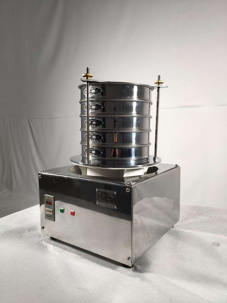 MSE PRO Lab 8" Vibratory Sieve Shaker with Three Sieves (100 mesh, 200 mesh and 325 mesh), Shakers, MSE Supplies LLC, MSE Supplies