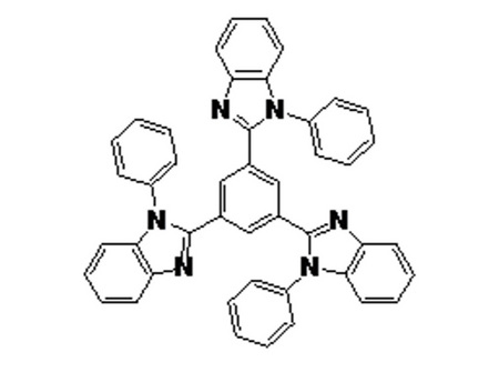 TPBi (C<sub>45</sub>H<sub>30</sub>N<sub>6</sub>) for OLED and Perovskite Solar Cells, 99%, 2g, Substrates, p-OLED, MSE Supplies